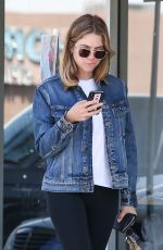 ASHLEY BENSON Out for Coffee in West Hollywood 05/30/2019
