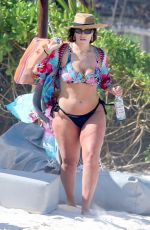 ASHLEY GRAHAM in Bikini at a Beach in Tulum 05/11/2019