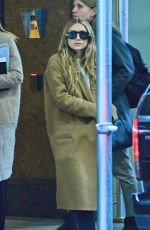 ASHLEY OLSEN Leaves Her Apartment in New York 05/02/2019