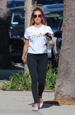 ASHLEY TISDALE Leaves Training Mate in Studio City 05/29/2019