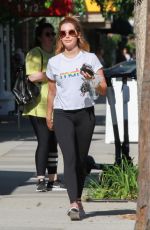 ASHLEY TISDALE Leaves Training Mate in Studio City 05/29/2019
