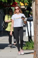 ASHLEY TISDALE Leaves Training Mate in Studio City 05/29/2019