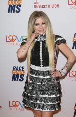 AVRIL LAVIGNE at Race to Erase MS Gala in Beverly Hills 05/10/2019