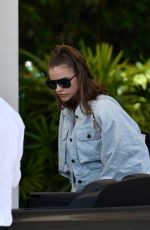 BARBARA PALVIN Arrives at Her Hotel in Miami 05/09/2019