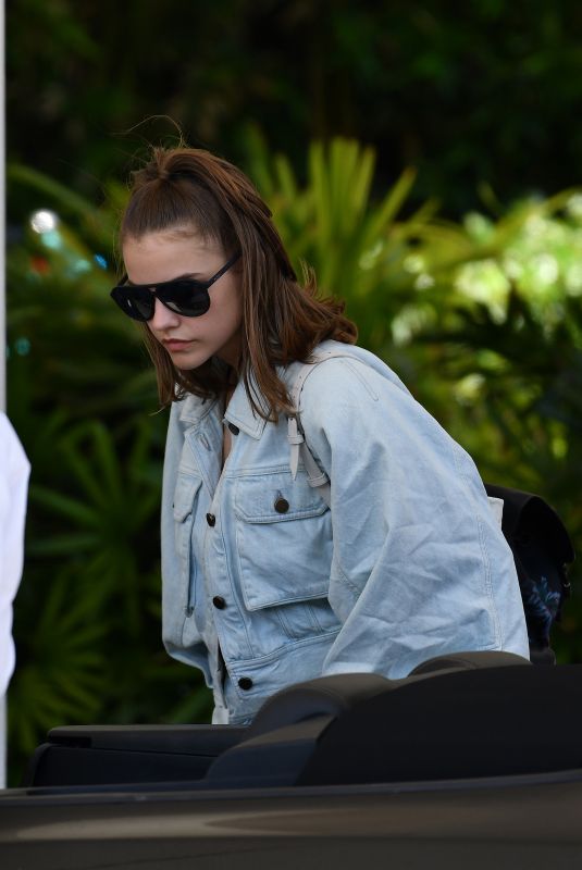 BARBARA PALVIN Arrives at Her Hotel in Miami 05/09/2019