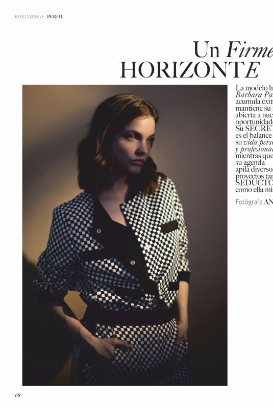 BARBARA PALVIN in Vogue Magazine, Mexico May 2019