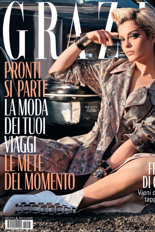 BEBE REXHA in Grazia Magazine, Italy May 2019