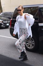 BELLA HADID Arrives at Mark Hotel in New York 05/04/2019