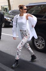 BELLA HADID Arrives at Mark Hotel in New York 05/04/2019