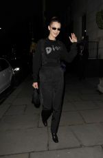 BELLA HADID at Christian Dior Party in London 05/29/2019