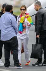 BELLA HADID Lands in Los Angeles 05/07/2019