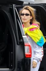 BELLA HADID Lands in Los Angeles 05/07/2019