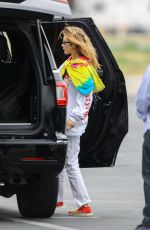 BELLA HADID Lands in Los Angeles 05/07/2019