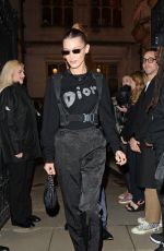 BELLA HADID Leaves A Magazine Curated By Issue Launch Party in London 05/29/2019