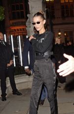 BELLA HADID Leaves A Magazine Curated By Issue Launch Party in London 05/29/2019