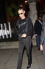 BELLA HADID Leaves A Magazine Curated By Issue Launch Party in London 05/29/2019