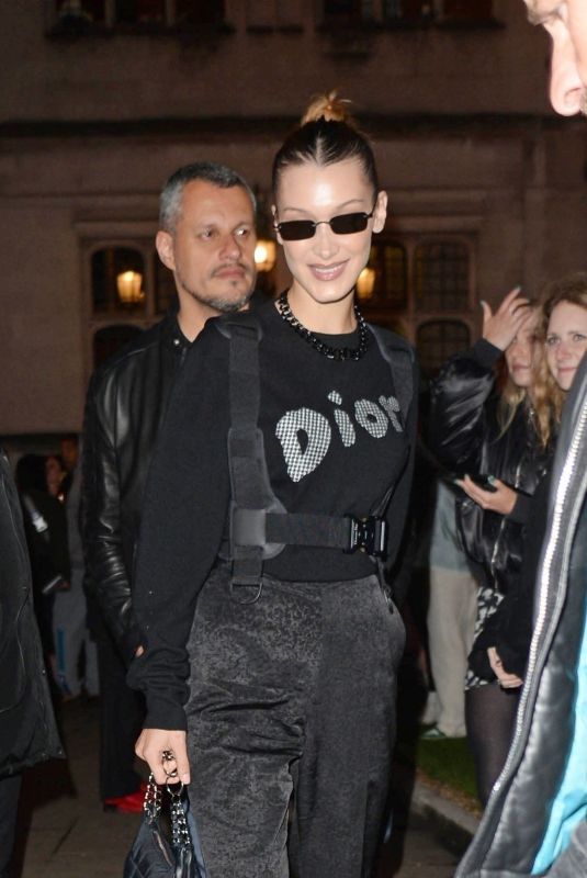 BELLA HADID Leaves A Magazine Curated By Issue Launch Party in London 05/29/2019