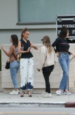 BELLA HADID Leaves Milk Studios in Los Angeles 05/08/2019
