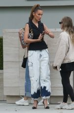 BELLA HADID Leaves Milk Studios in Los Angeles 05/08/2019