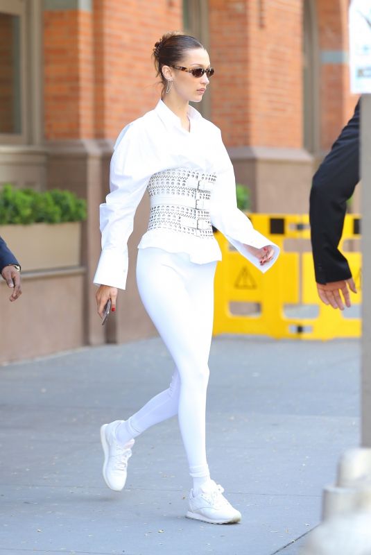 BELLA HADID Out and About in New York 05/06/2019