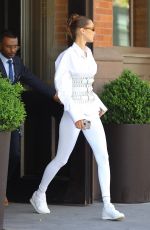 BELLA HADID Out in New York 05/06/2019