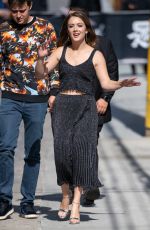 BILLIE LOURD Arrives at Jimmy Kimmel Live! 05/16/2019