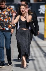 BILLIE LOURD Arrives at Jimmy Kimmel Live! 05/16/2019