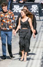 BILLIE LOURD Arrives at Jimmy Kimmel Live! 05/16/2019