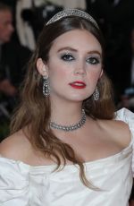 BILLIE LOURD at 2019 Met Gala in New York 05/06/2019