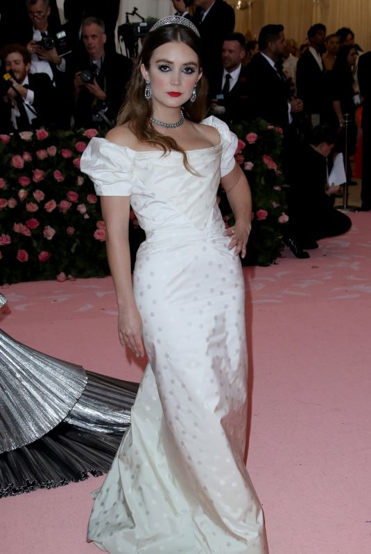 BILLIE LOURD at 2019 Met Gala in New York 05/06/2019
