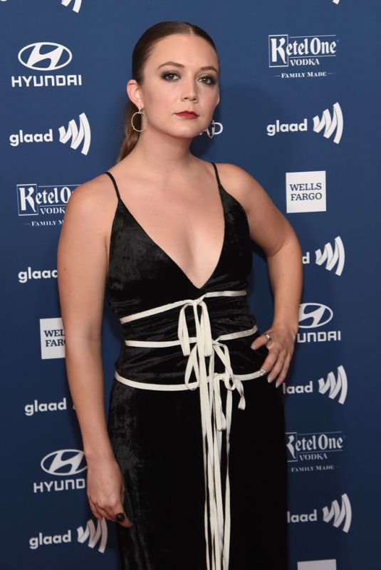 BILLIE LOURD at Glaad Media Awards in New York 05/04/2019