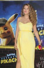BLAKE LIVELY at Pokemon: Detective Pikachu Premiere in New York 05/02/2019