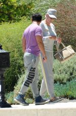 BRIGITTE NIELSEN Out in Los Angeles 05/24/2019