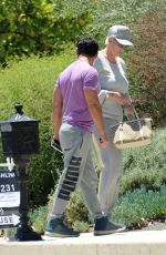 BRIGITTE NIELSEN Out in Los Angeles 05/24/2019