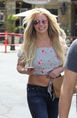 BRITNEY SPEARS Out and About in Westlake 05/18/2019