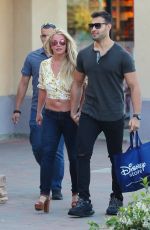 BRITNEY SPEARS Out Shopping at The Gap in Camarillo 05/17/2019
