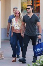 BRITNEY SPEARS Out Shopping at The Gap in Camarillo 05/17/2019