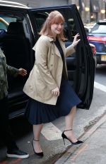 BRYCE DALLAS HOWARD Arrives at Good Morning America in New York 05/28/2019