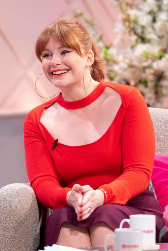 BRYCE DALLAS HOWARD at Lorraine Show in London 05/20/2019