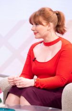 BRYCE DALLAS HOWARD at Lorraine Show in London 05/20/2019