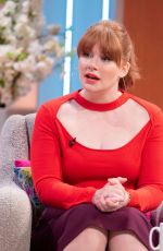 BRYCE DALLAS HOWARD at Lorraine Show in London 05/20/2019