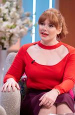 BRYCE DALLAS HOWARD at Lorraine Show in London 05/20/2019