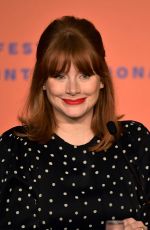 BRYCE DALLAS HOWARD at Rocketman Press Conference at Cannes Film Festival 05/17/2019