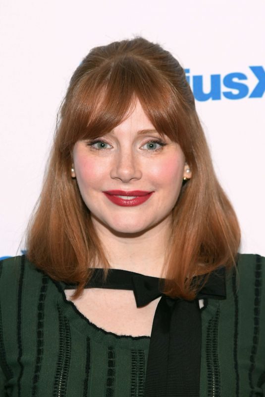 BRYCE DALLAS HOWARD at SiriusXM Studios in New York 05/28/2019