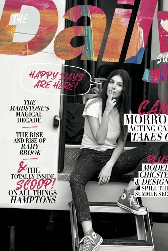 CAMILA MORRONE for Daily Front Row, May 2019