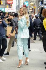 CAMILLE KOSTEK Arrives at Good Morning America in New York 05/08/2019