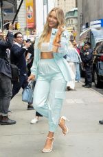 CAMILLE KOSTEK Arrives at Good Morning America in New York 05/08/2019