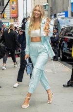 CAMILLE KOSTEK Arrives at Good Morning America in New York 05/08/2019