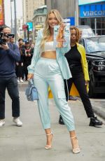 CAMILLE KOSTEK Arrives at Good Morning America in New York 05/08/2019