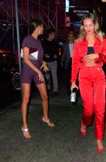 CANDICE SWANEPOEL and JOAN SMALLS at Harry Josh